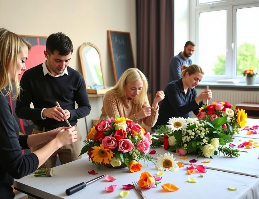 Floral design workshops in Azerbaijan