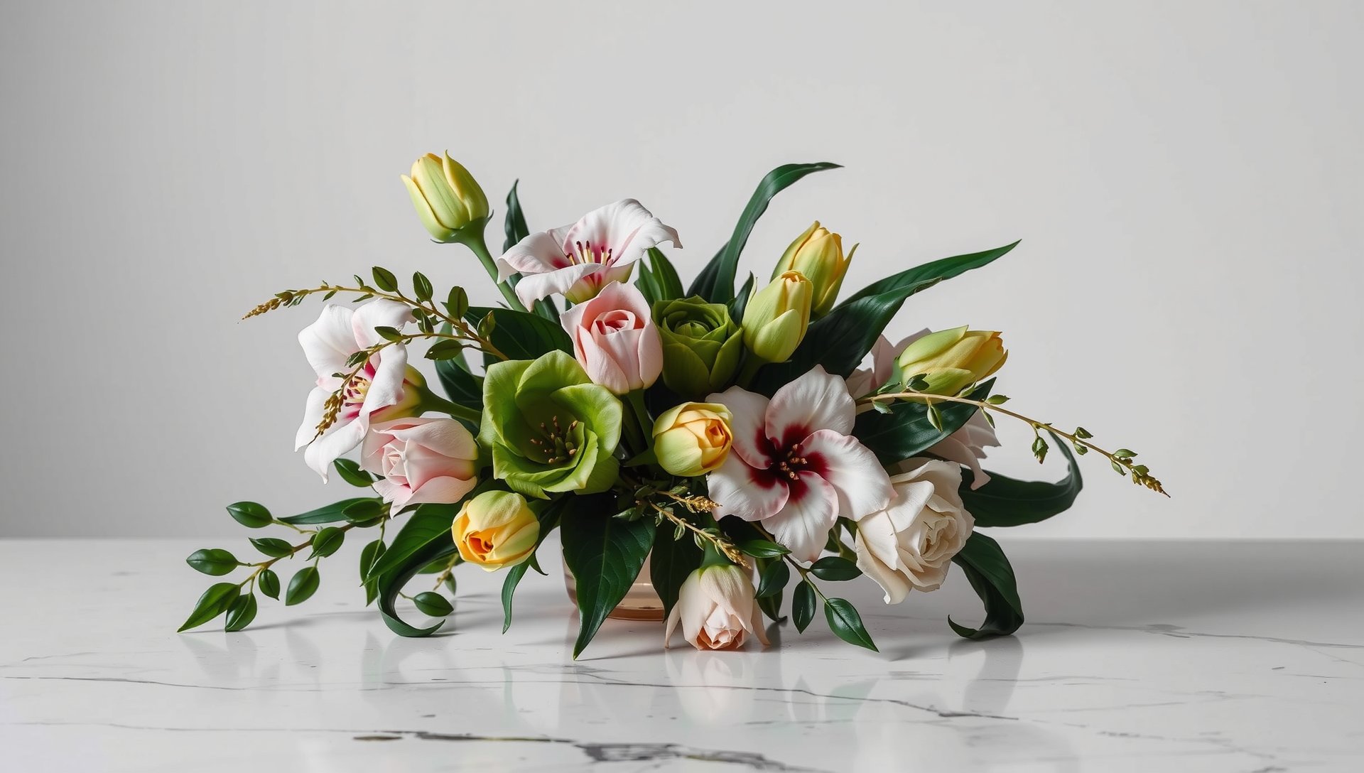 Breathtaking bespoke floral arrangement showcasing Azerbaijan floral design