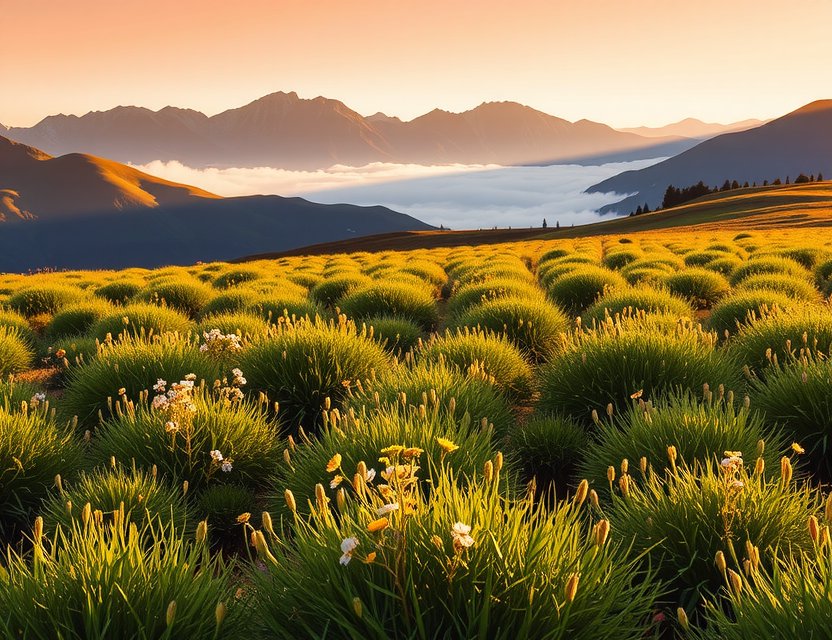 Azerbaijani landscape inspiring floral designs