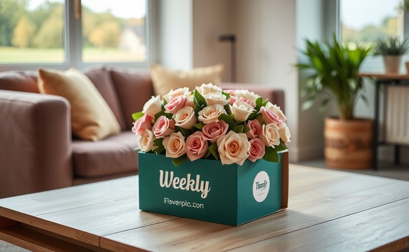 Flower subscription service