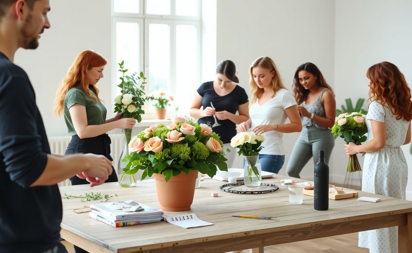 Floral design workshops